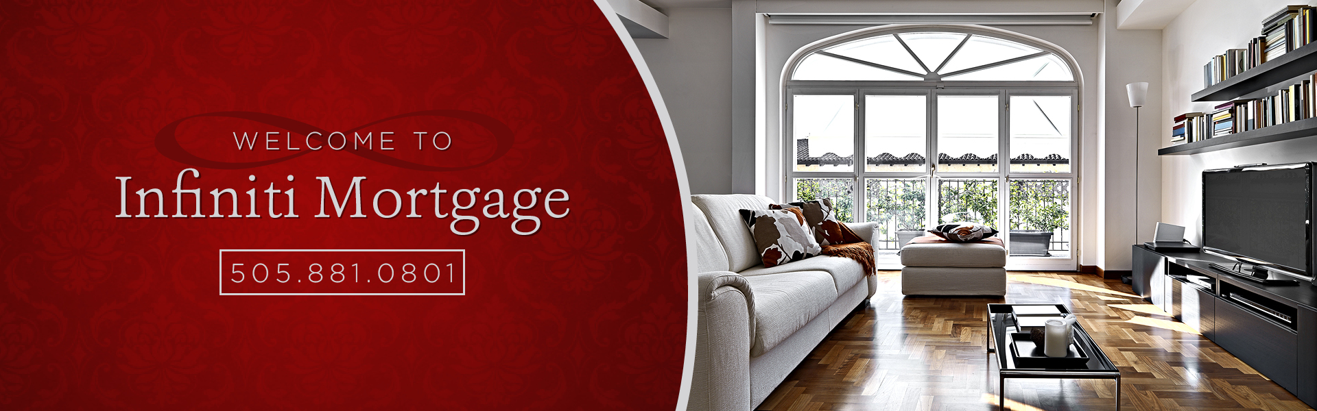 Image of Infiniti Mortgage VA home loan page banner